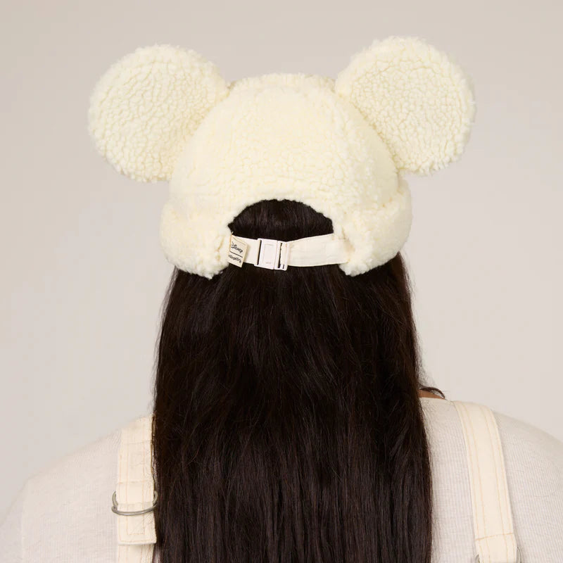 Mickey Sherpa Beanie Cream