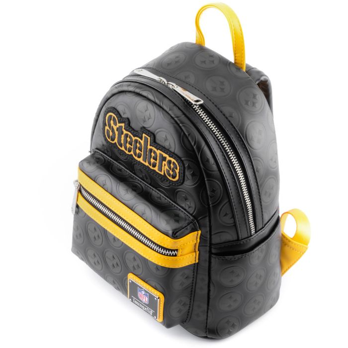 Pittsburgh Steelers Loungefly Debossed Logo Mini Backpack