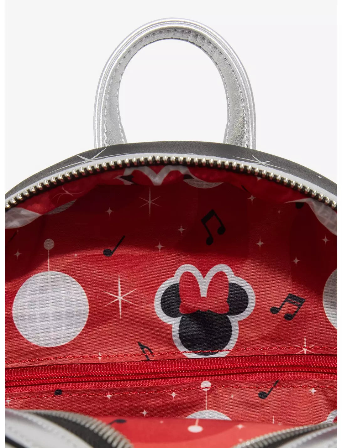 Minnie Mouse Disco Metallic Mini Backpack