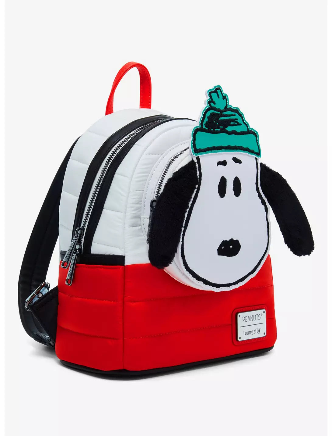 Loungefly Peanuts Snoopy Puffer Mini Backpack