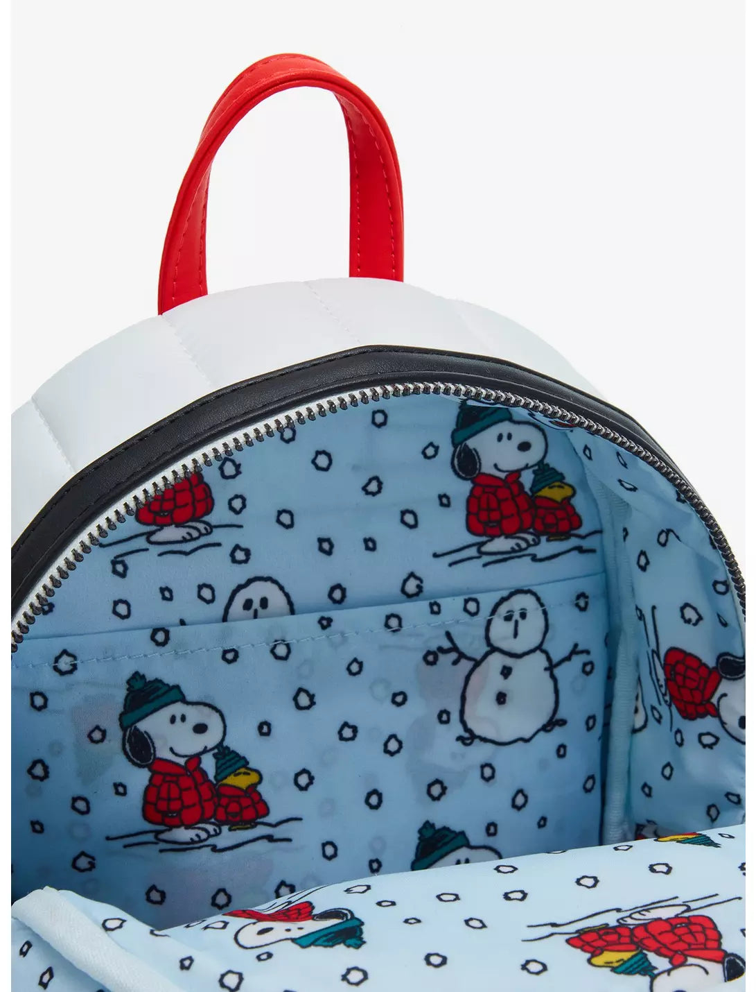 Loungefly Peanuts Snoopy Puffer Mini Backpack