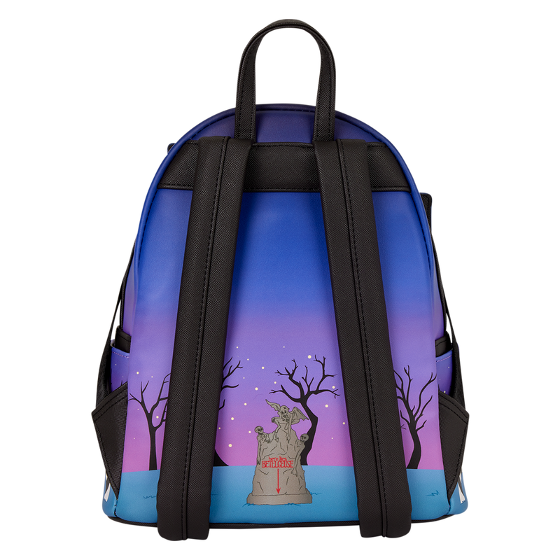 Loungefly Warner Bros Beetlejuice Deetz House Glow Mini Backpack