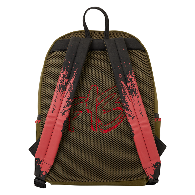 Friday the 13th Camp Crystal Lake Canvas Glow Full-Size Backpack