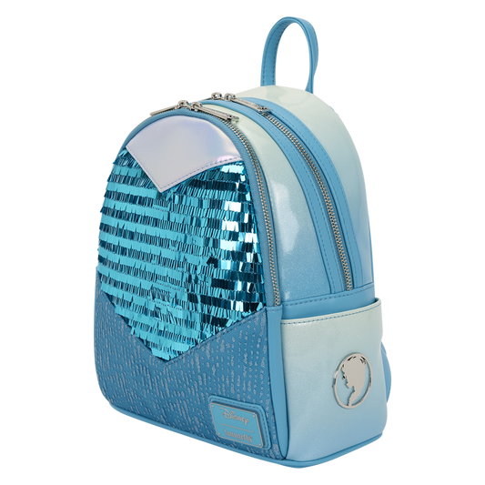 Frozen Princess Elsa Glitter Sequin Cosplay Mini Backpack