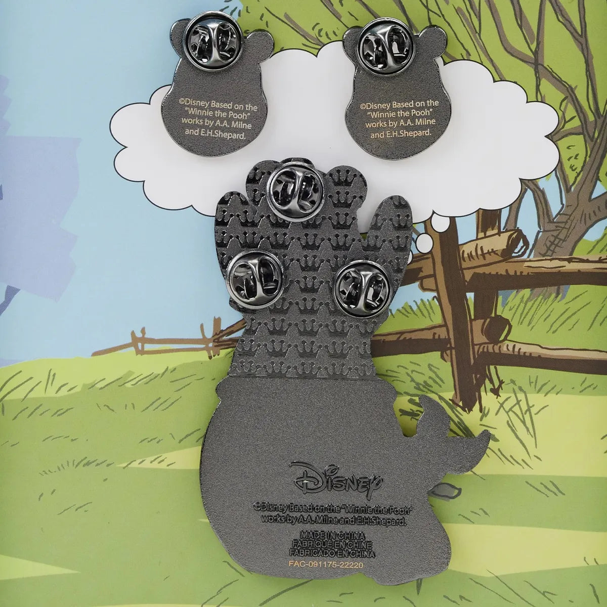 LOUNGEFLY Disney Winnie The Pooh Mixed Emotions Pin Set