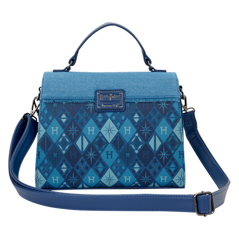 Harry Potter Hogwarts Denim Crossbody Bag