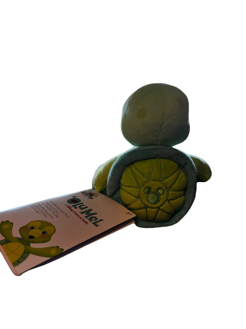 BNWT Disney Olu Mel Sea Turtle Magnetic Shoulder Pal 5" (seated) Plush Magnet