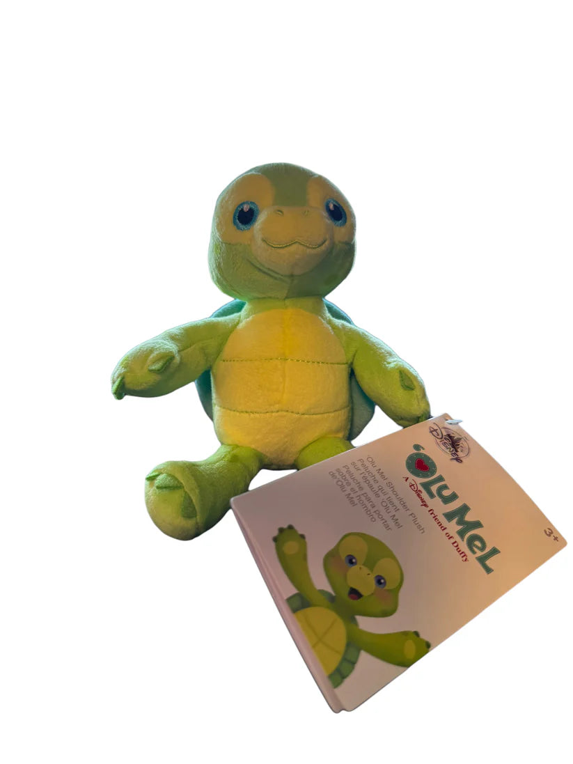 BNWT Disney Olu Mel Sea Turtle Magnetic Shoulder Pal 5" (seated) Plush Magnet