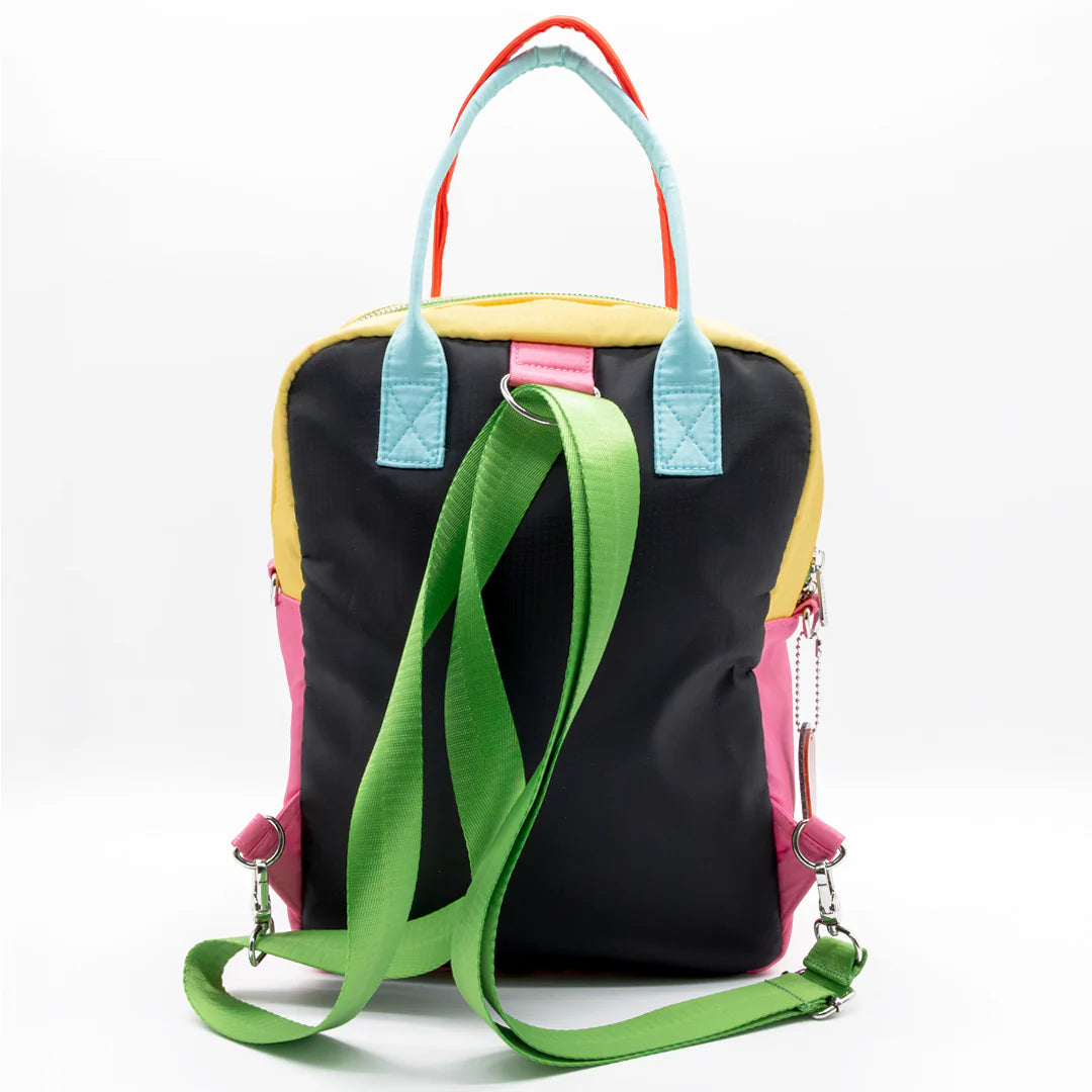 Killer Klowns From Outer Space Reversible & Convertible Square Bag with Fatso Charm