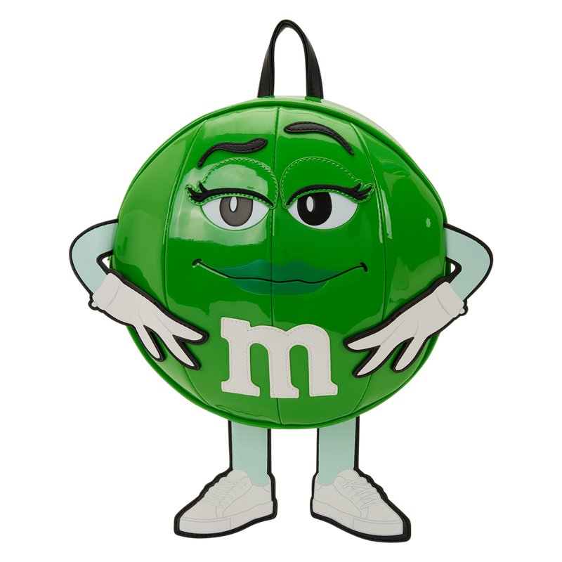 Loungefly x M&M'S Green Character Cosplay Chocolate Scented Mini Backpack