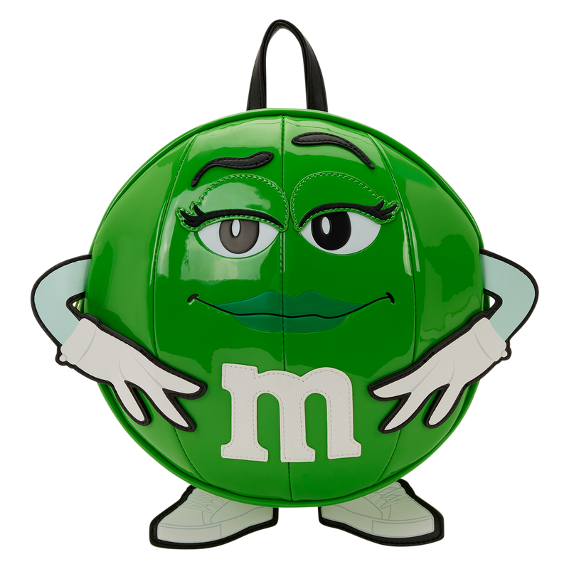 Loungefly x M&M'S Green Character Cosplay Chocolate Scented Mini Backpack
