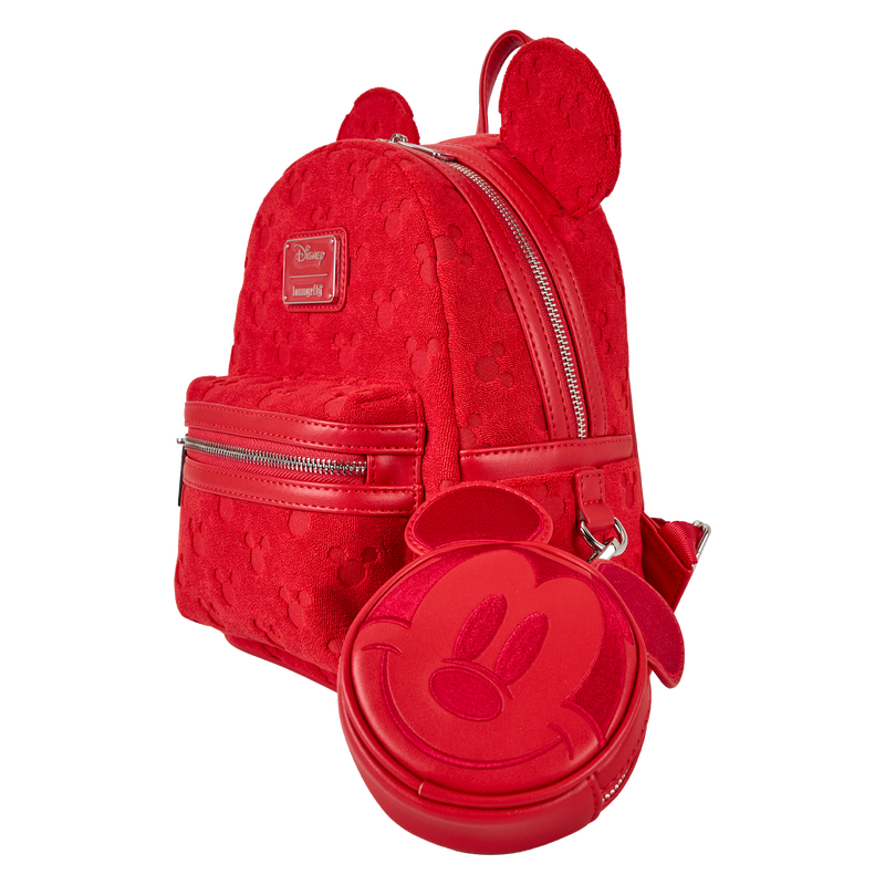Mickey Mouse All-Over Print Terry Cloth Mini Backpack