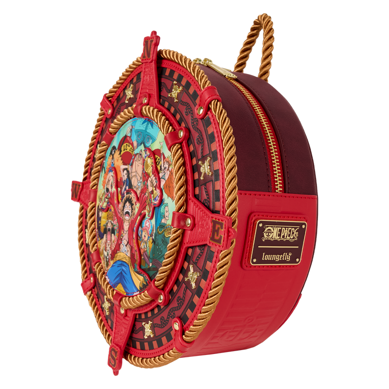 One Piece Compass Figural Mini Backpack