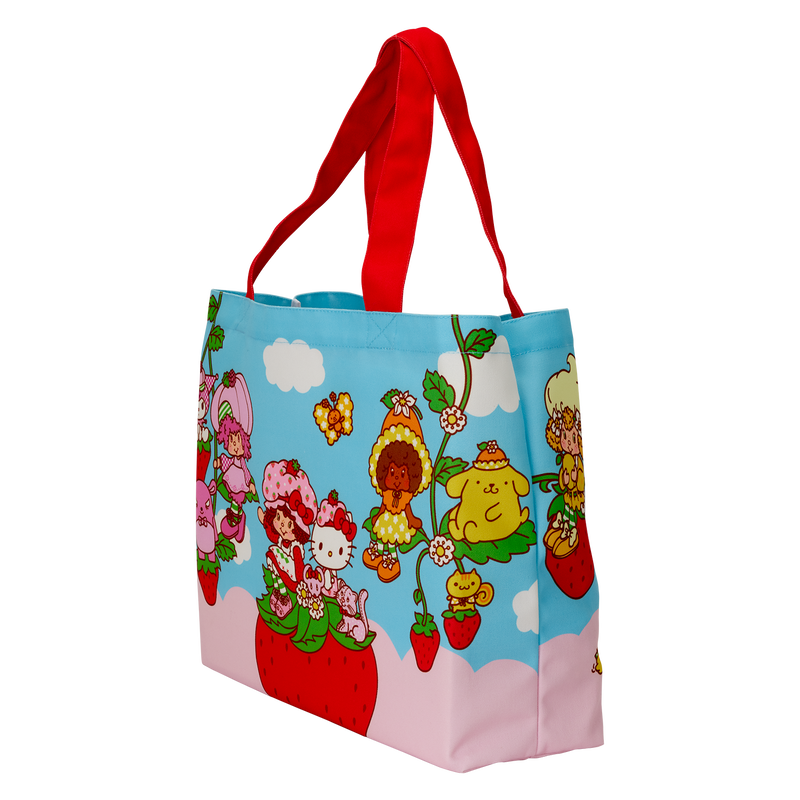 Sanrio Hello Kitty & Friends x Strawberry Shortcake Canvas Tote Bag