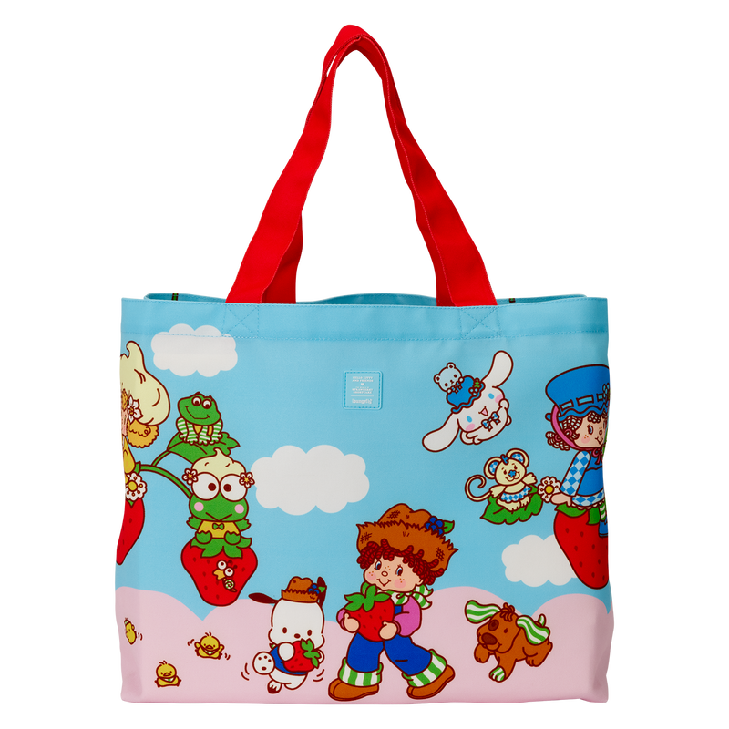 Sanrio Hello Kitty & Friends x Strawberry Shortcake Canvas Tote Bag