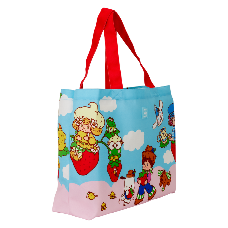 Sanrio Hello Kitty & Friends x Strawberry Shortcake Canvas Tote Bag