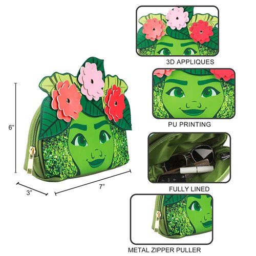 Moana 3D Floral Cosmetic Bag