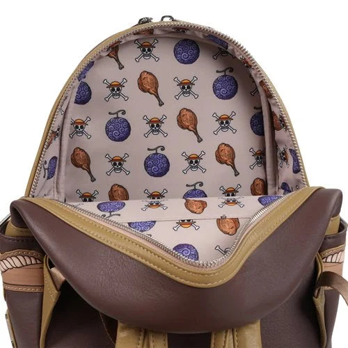 One Piece Wanted Dead or Alive Monkey D. Luffy Mini-Backpack Excluisve