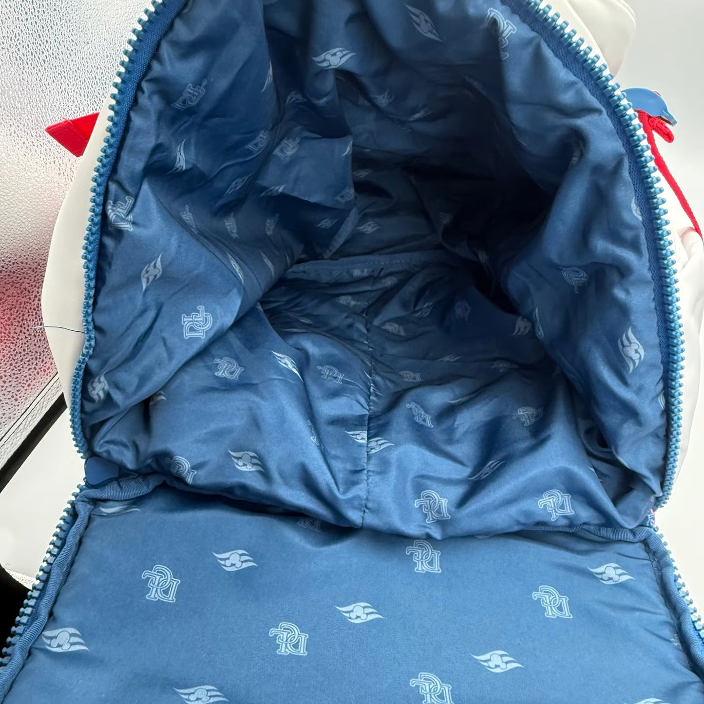 White Patches Disney Cruise Line Backpack