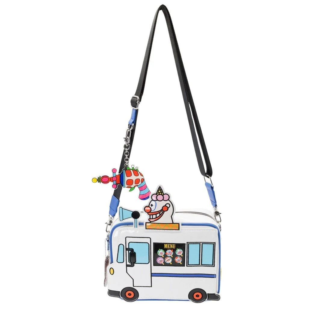 Killer Klowns from Outer Space Jojo's Ice Cream Truck Crossbody with Ray Gun Charm