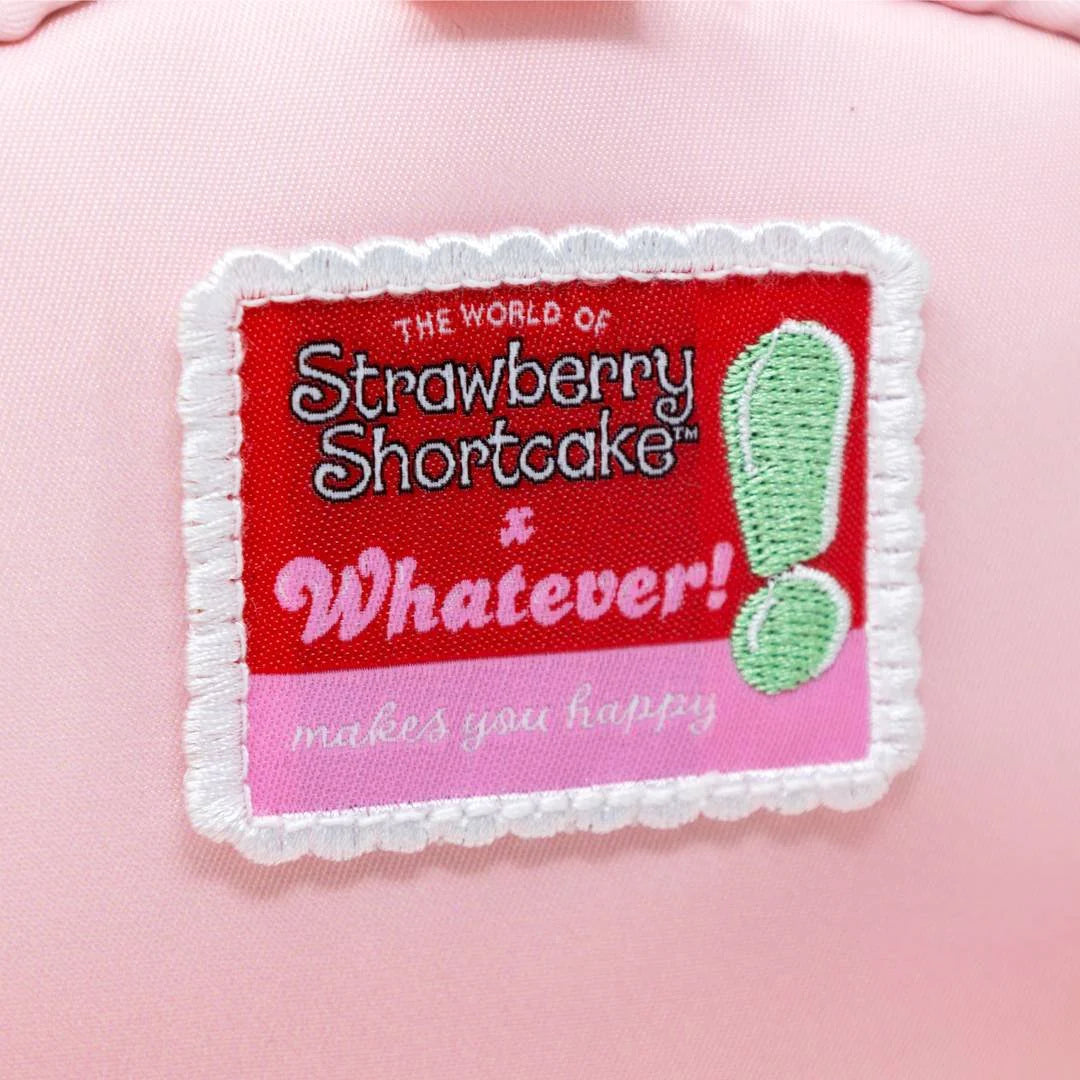 Strawberry Shortcake Custard Plush Coin Bag with Strap