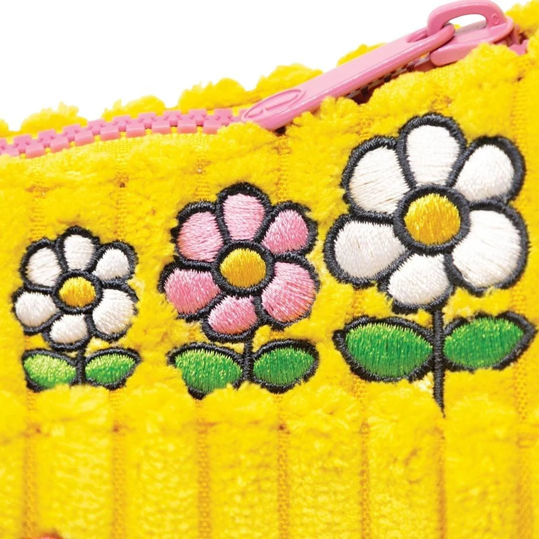Miffy Corduroy Baguette Crossbody Bag with Bag Charm