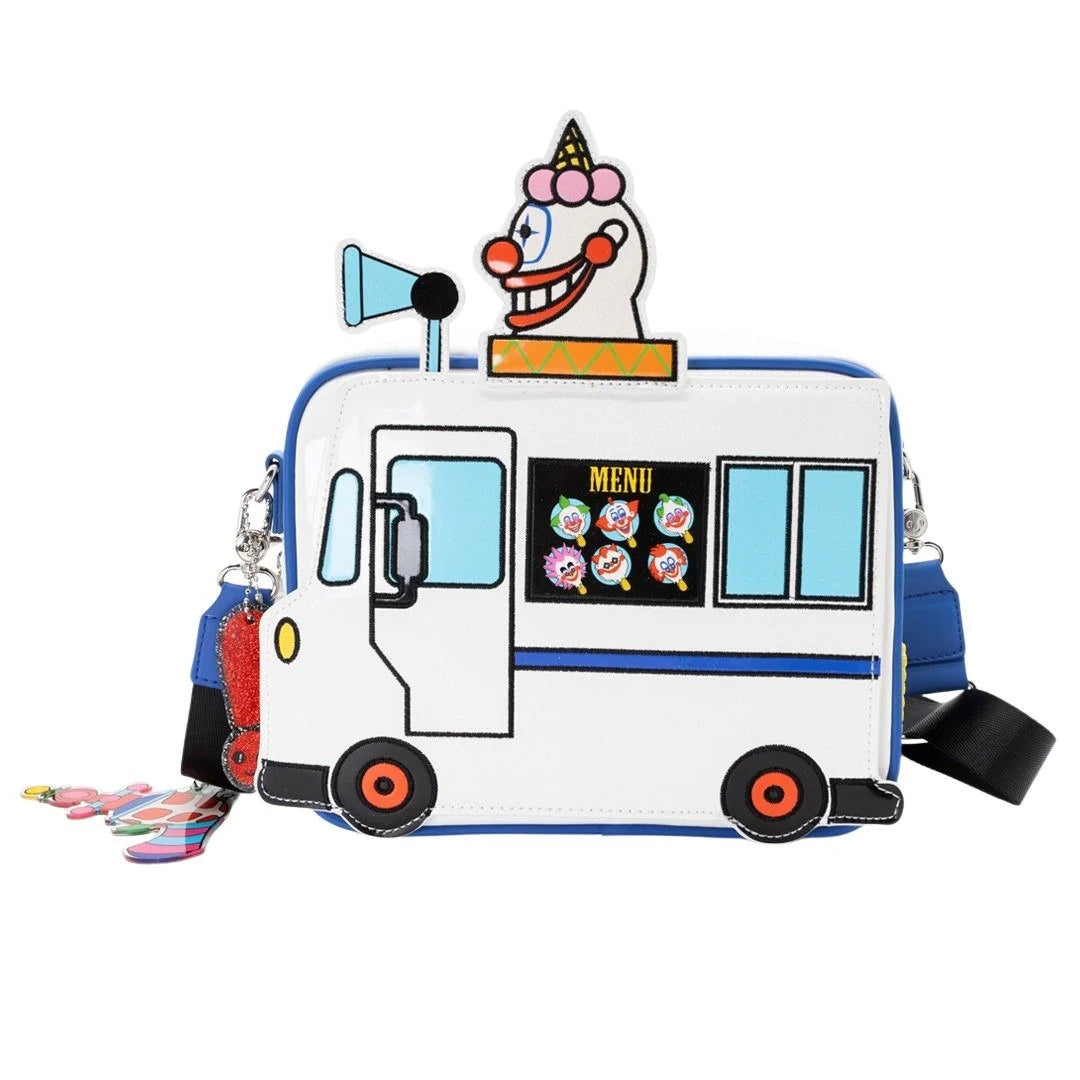 Killer Klowns from Outer Space Jojo's Ice Cream Truck Crossbody with Ray Gun Charm