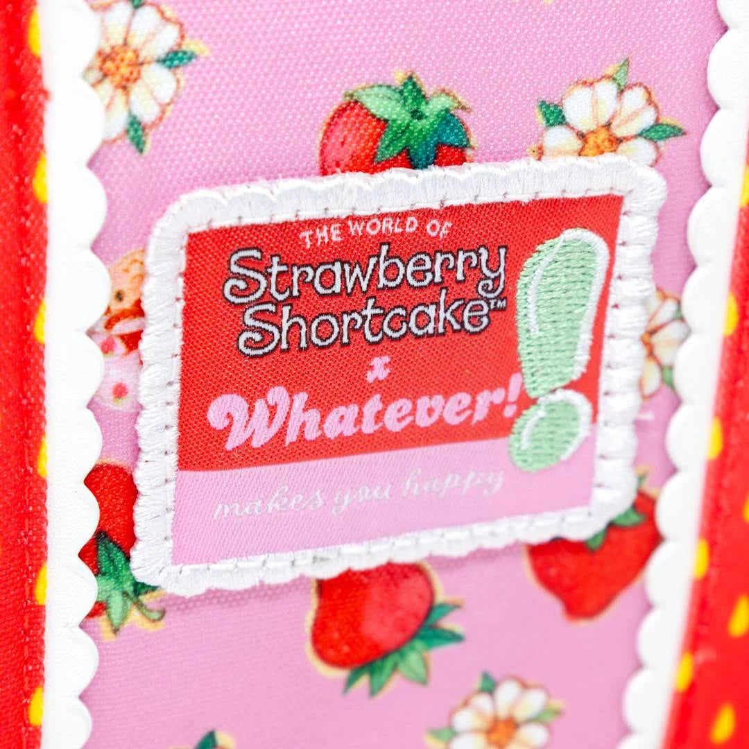Strawberry Shortcake Duffelette Crossbody Bag with Acrylic Charm