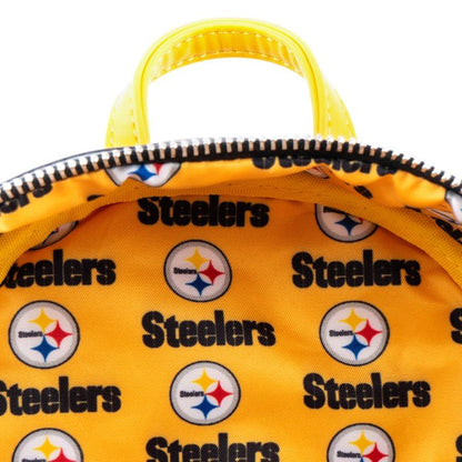 Pittsburgh Steelers Loungefly Debossed Logo Mini Backpack