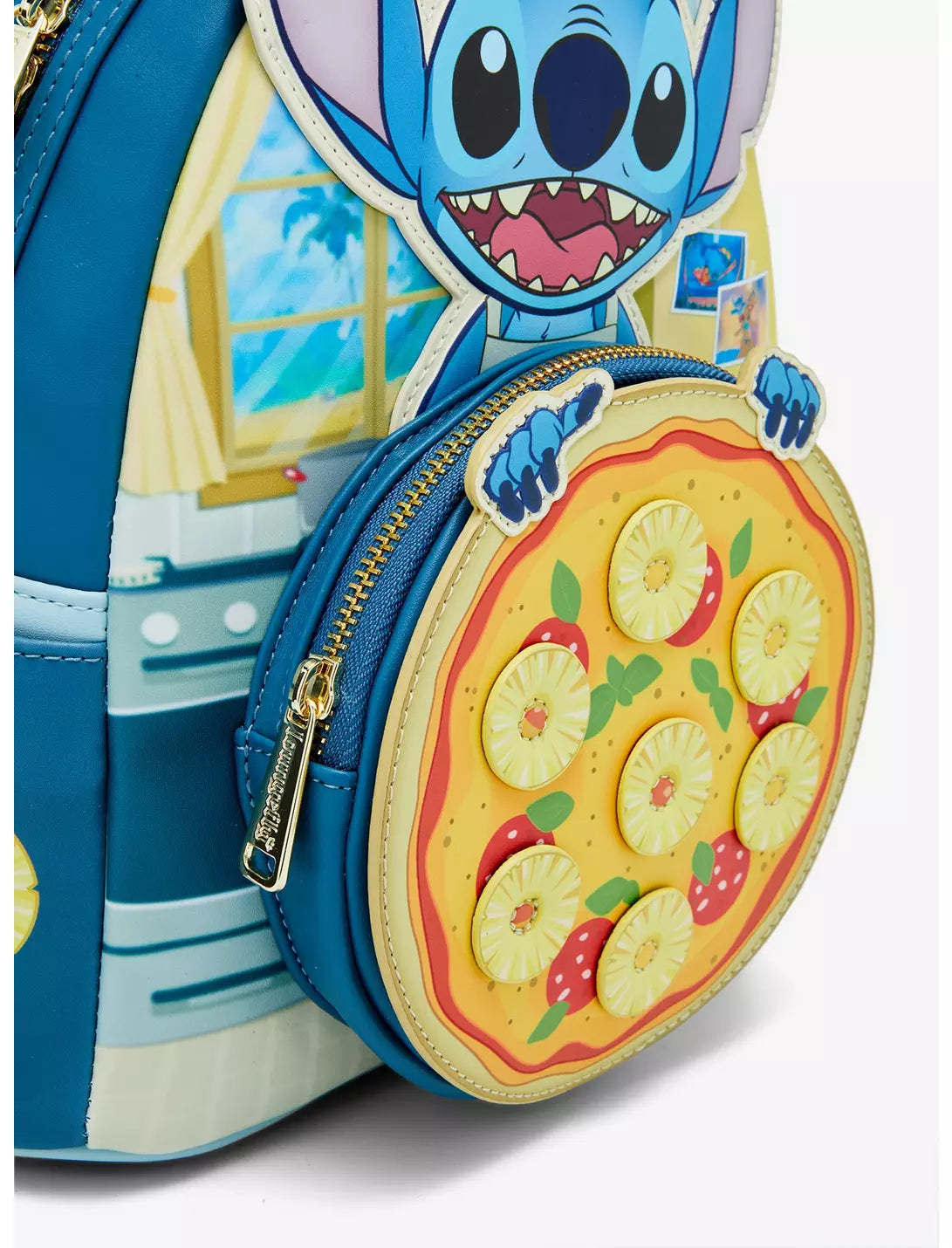 Disney Lilo & Stitch Pineapple Pizza Scented Mini Backpack