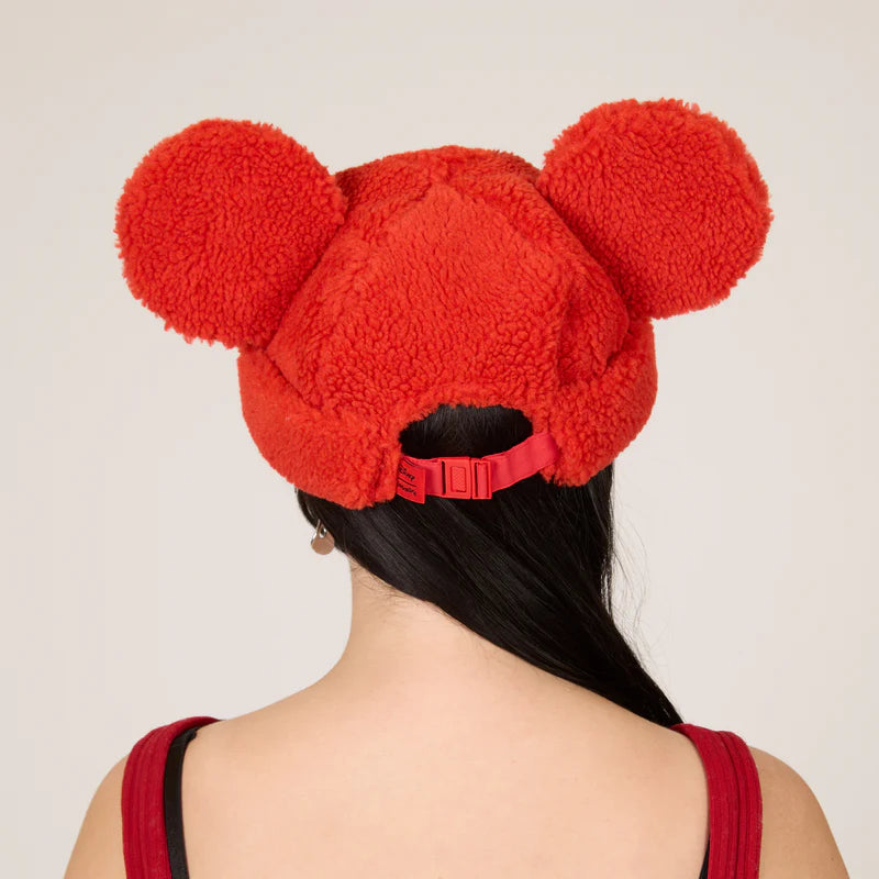 Mickey Sherpa Beanie Strawberry
