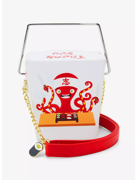 Disney Pixar Monsters, Inc. Harryhausen's Takeout Box Crossbody Bag