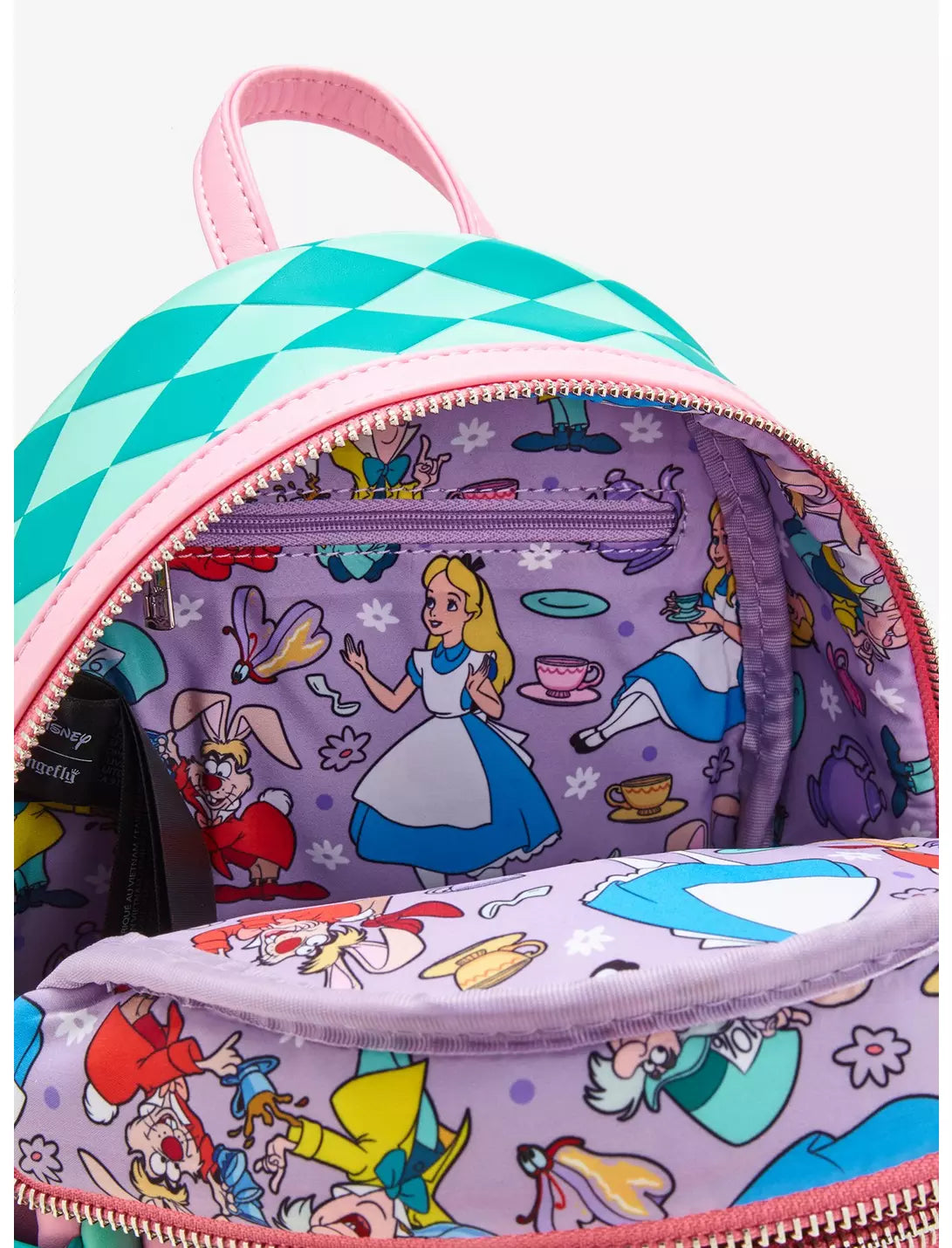 Alice in Wonderland Tea Cup Mini Backpack