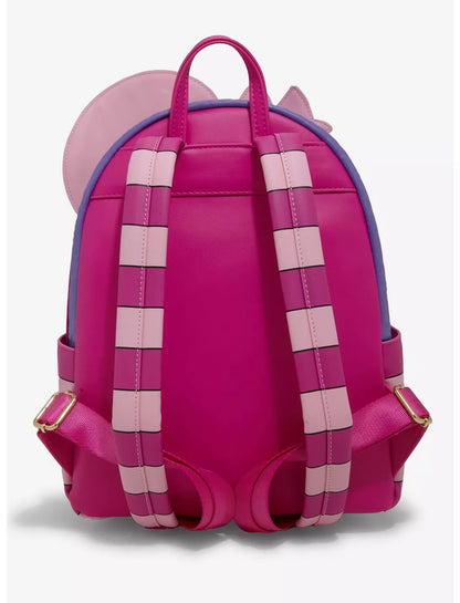 Disney Alice in Wonderland Fuzzy Cheshire Cat Mini Backpack