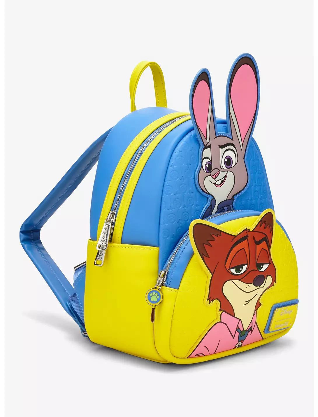 Loungefly Disney Zootopia Nick & Judy Stacked Mini Backpack