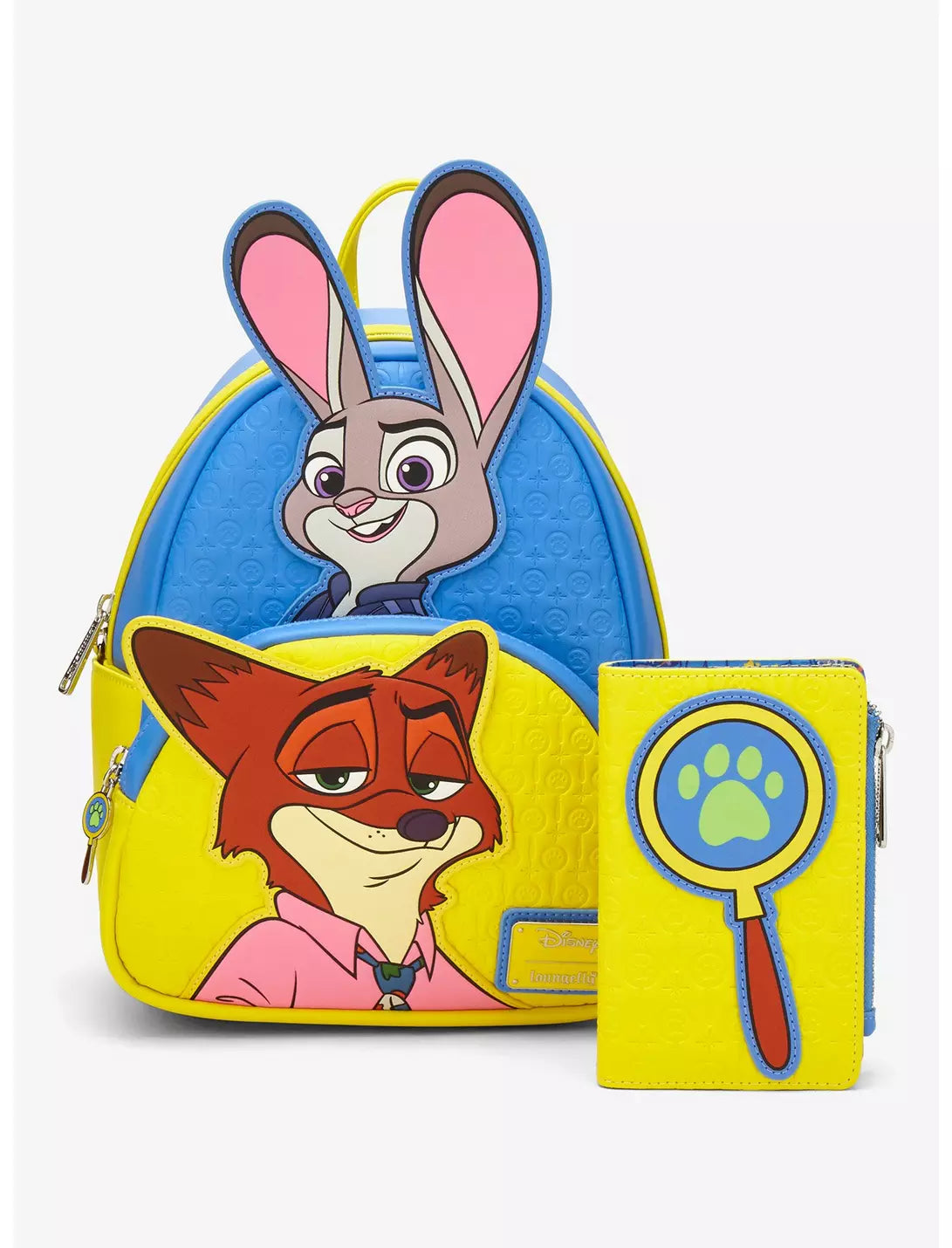 Loungefly Disney Zootopia Nick & Judy Stacked Mini Backpack