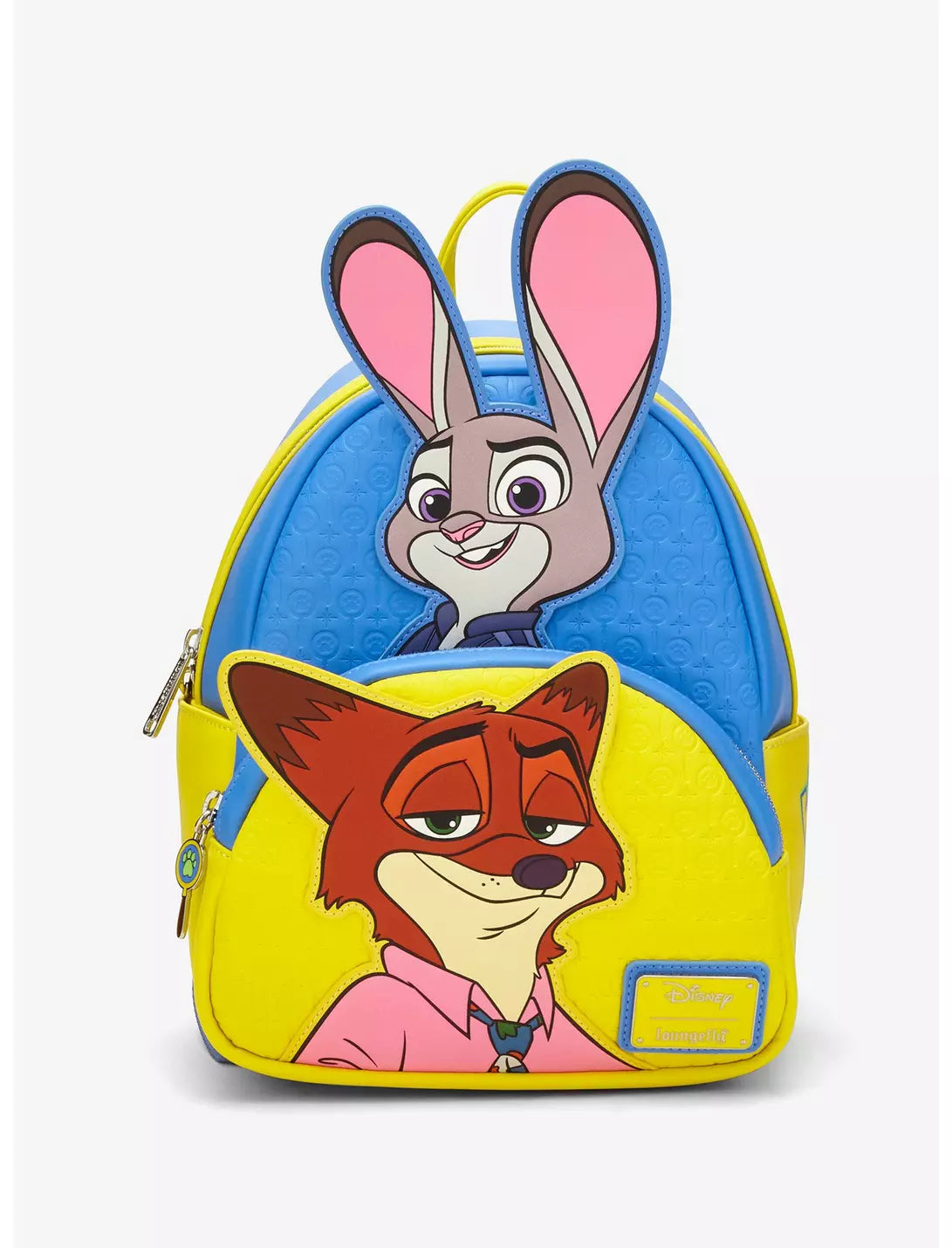 Loungefly Disney Zootopia Nick & Judy Stacked Mini Backpack