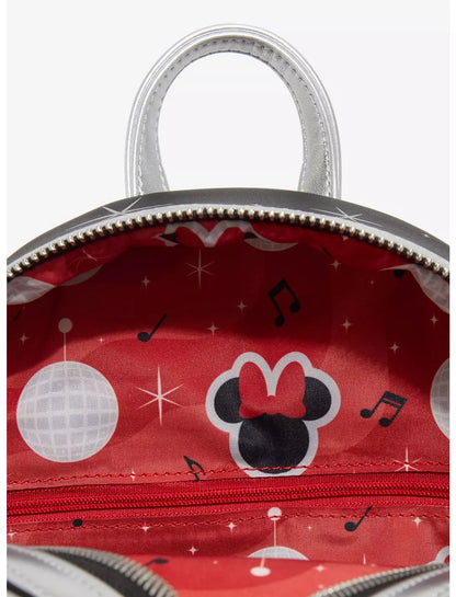 Minnie Mouse Disco Metallic Mini Backpack