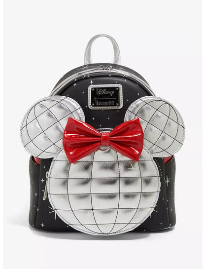 Minnie Mouse Disco Metallic Mini Backpack