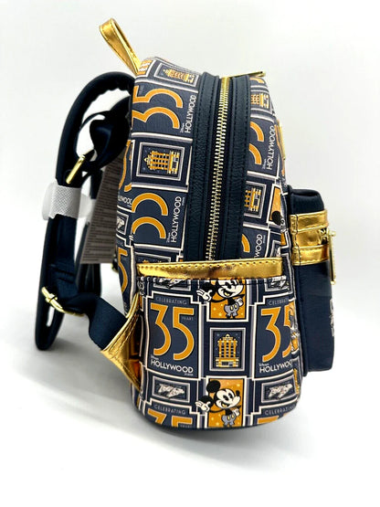 Disney Parks Hollywood Studios 35th Anniversary Loungefly Backpack