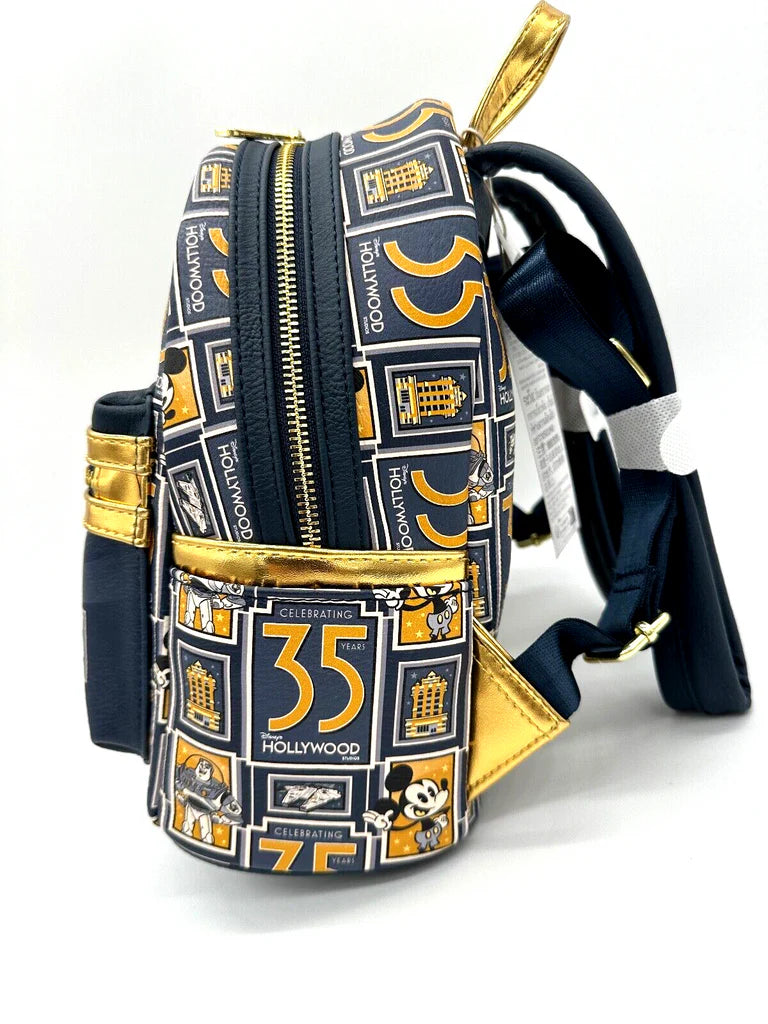 Disney Parks Hollywood Studios 35th Anniversary Loungefly Backpack