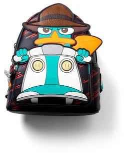 Loungefly Perry the Platypus Moped Mini Backpack