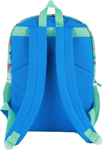 BIOWORLD Girls' Disney Princess Backpack (Little Big Kid), Blue, OneSize