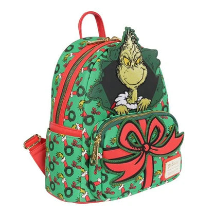 How the Grinch Stole Christmas Grinch Christmas Present Mini-Backpack Exclusive