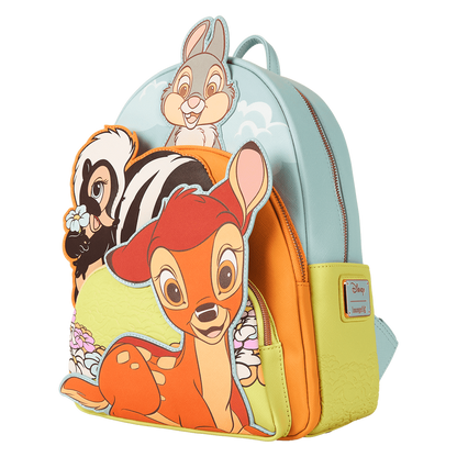 Bambi & Friends Triple Pocket Mini Backpack