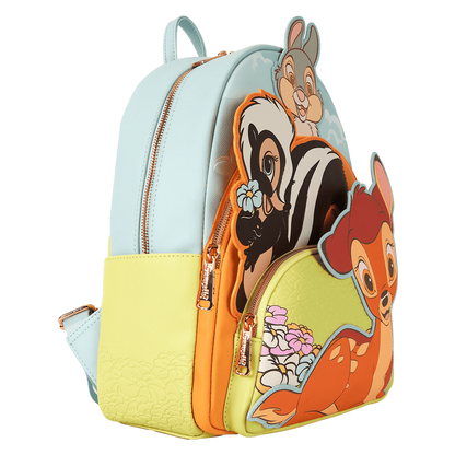 Bambi & Friends Triple Pocket Mini Backpack