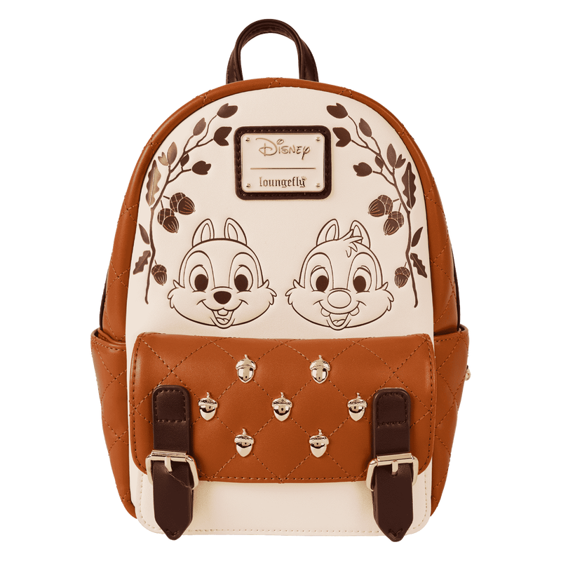 Chip 'n' Dale Acorn Quilted Texture Mini Backpack