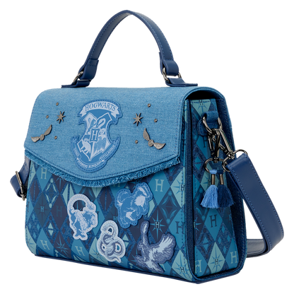 Harry Potter Hogwarts Denim Crossbody Bag