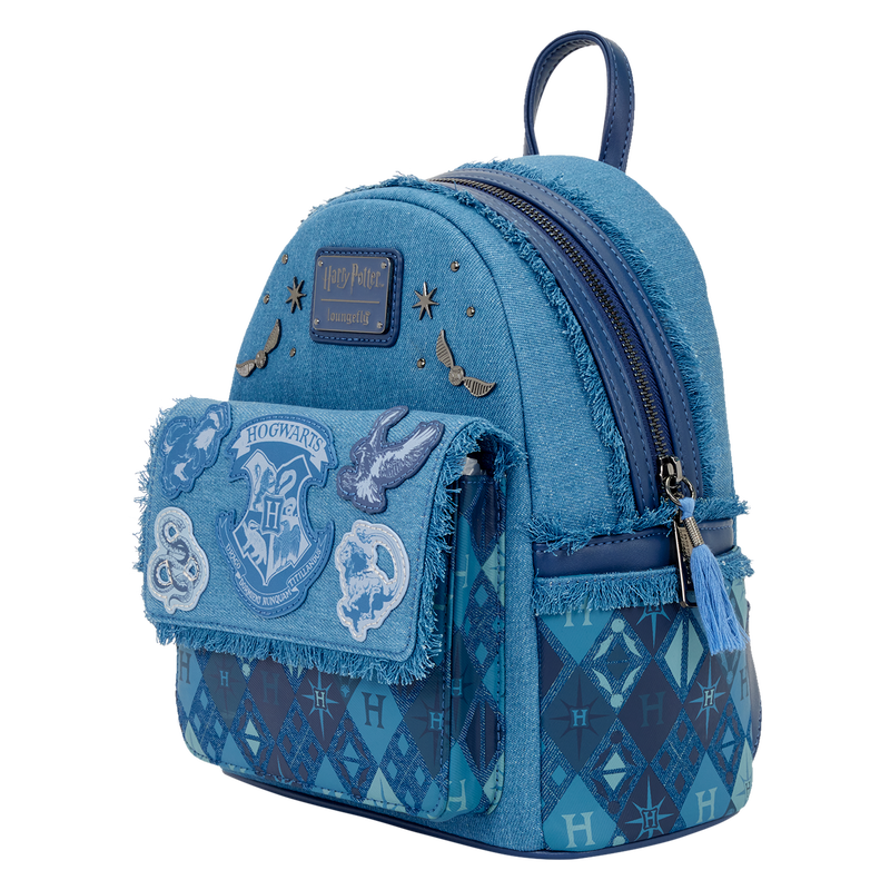 Harry Potter Hogwarts Denim Mini Backpack