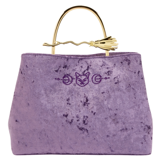 Hocus Pocus Velvet Crossbody Bag
